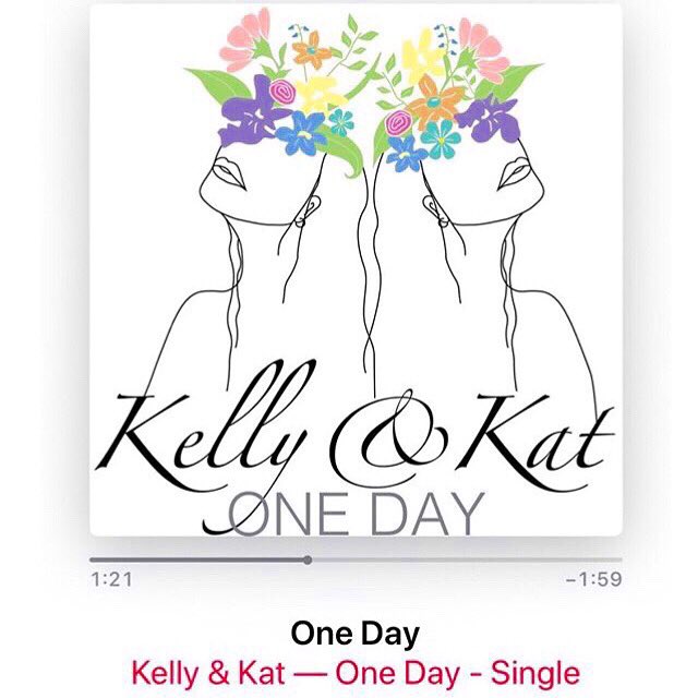 “One Day” by @kellyandkat out now everywhere. Produced by myself and Quinn Lamont Luke!