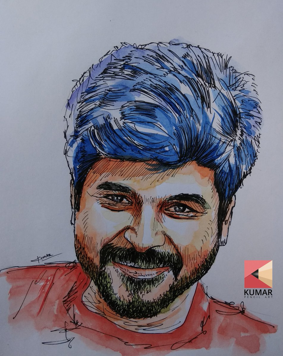 KumarpencilArt's tweet photo. @Siva_Kartikeyan #Sivakarthikeyan #sk #MrLocalFromToday  #mrlocal #nayanthara #drawings #watercolour
My pen and watercolour drawing 
🎨Drawing video on my YouTube channel link 👇👇👇
https://t.co/Br5GPR6m9P https://t.co/dhaanfURHB