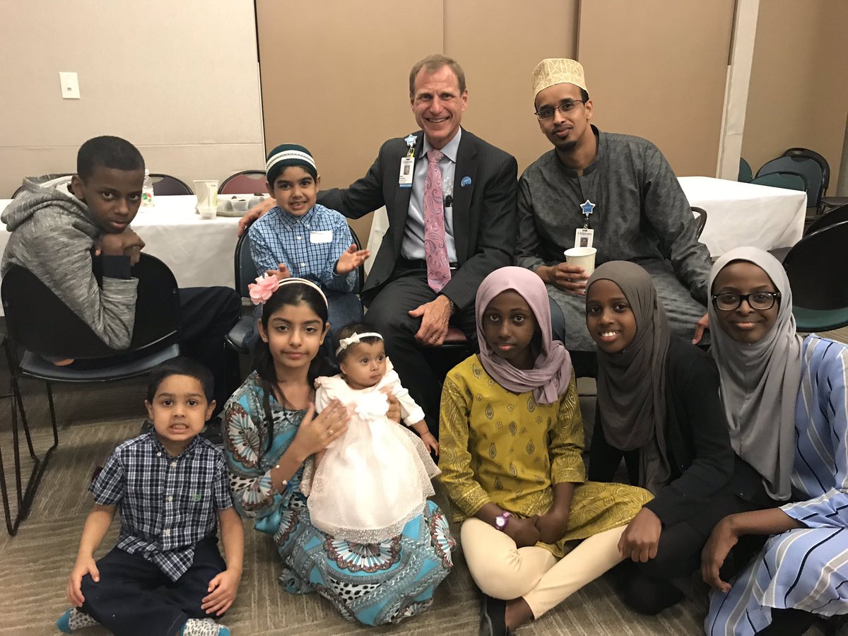 s921v's tweet photo. How the CEO of @childrensmn spends his Friday evening. #KidsFirst #RamadanKareem #DoItLikeChildrensMN https://t.co/MXtW5J15zk