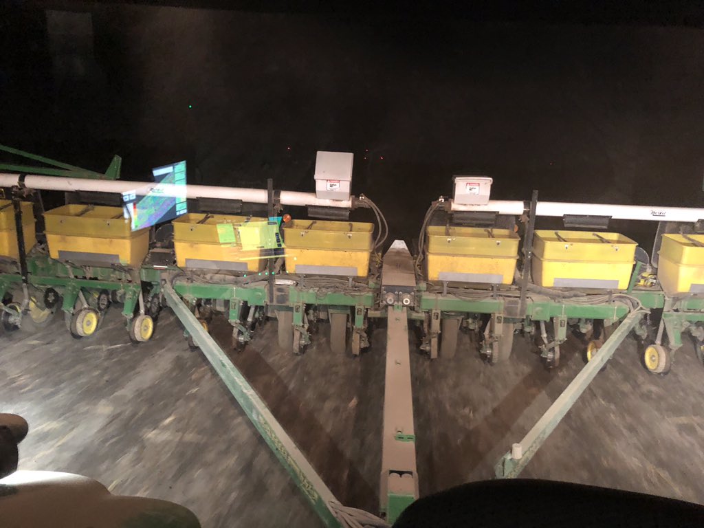 KLowry90's tweet photo. @wlowry16 is making 1 of my many dreams come true! There is just something about planting corn that always puts a smile on my face. One of my many happy places! #Plant19 https://t.co/iPLDyBMpEg