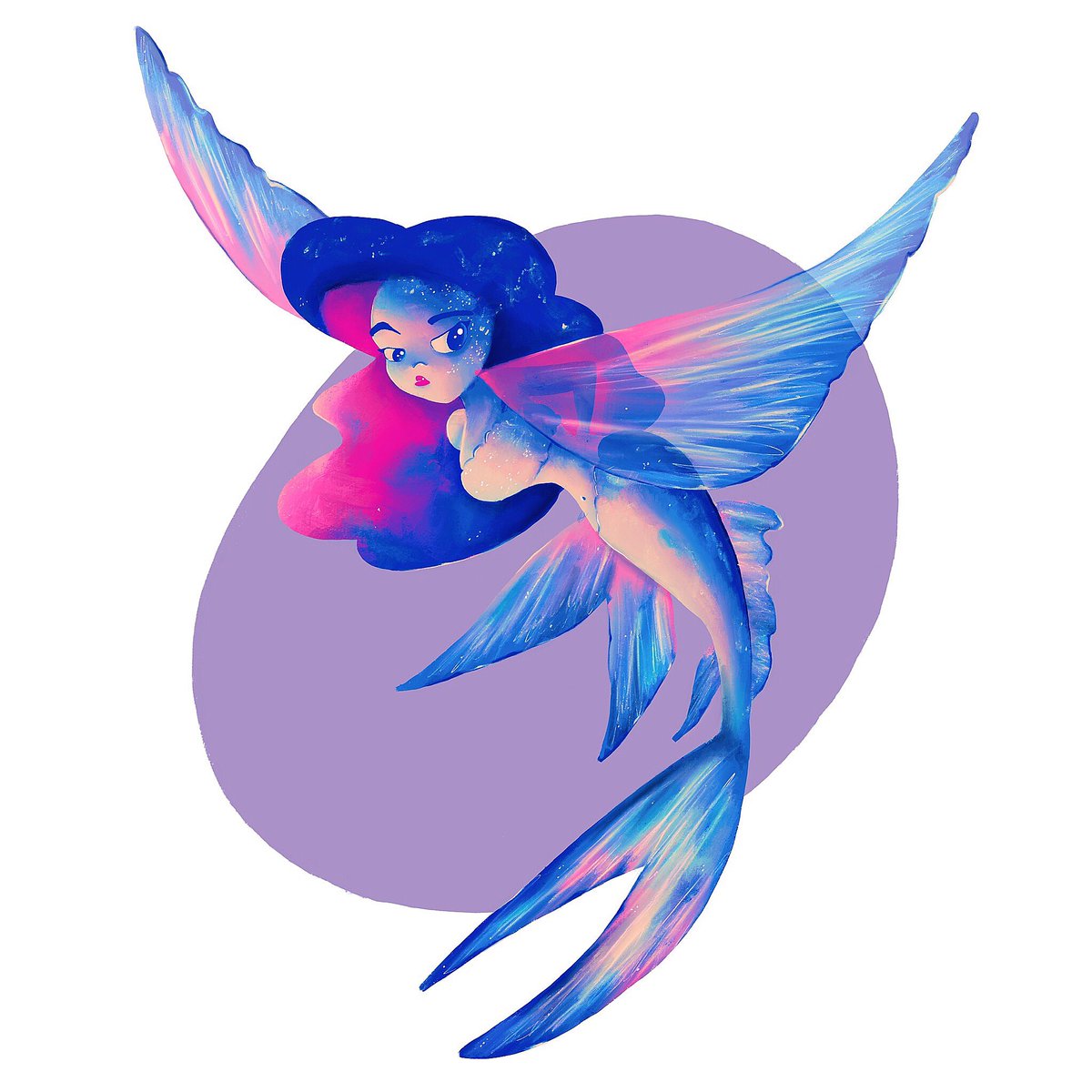 parochena's tweet photo. #Day18 - #Flight
.
.
.
#mermay #mermay2019 #mermayprompts #mermaids #mermies #merms #flyingfish #fish #seaanimal #procreateart #ipadart #instaart #artoftheday #artistsoninstagram #girlsinanimation #grumpy @TomBancroft1 https://t.co/cvxhqjOIeK