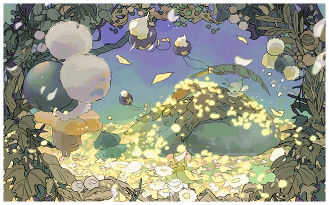 枯れゆくフシギバナとフシギダネの物語