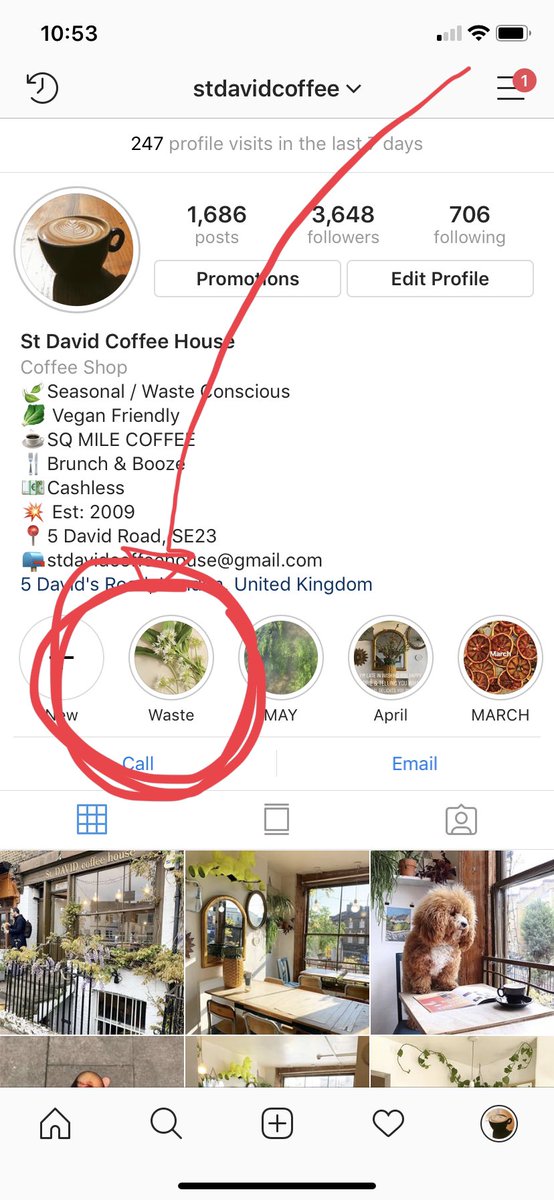 Head over to @stdavidcoffee on Instagram to view our waste policies... saved in our stories.