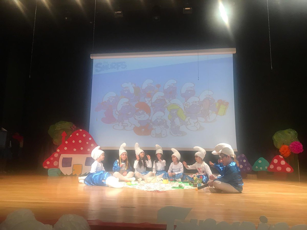 FLORYADOGAELT's tweet photo. The Smurfs🍄🍄🍄 Congratulations our lovely kids❤️ @FloryaDoga_ @TamerrAktas @KevsGunesMetin @DuyguYamanD @ece_hamret https://t.co/kbnRFq4NZl