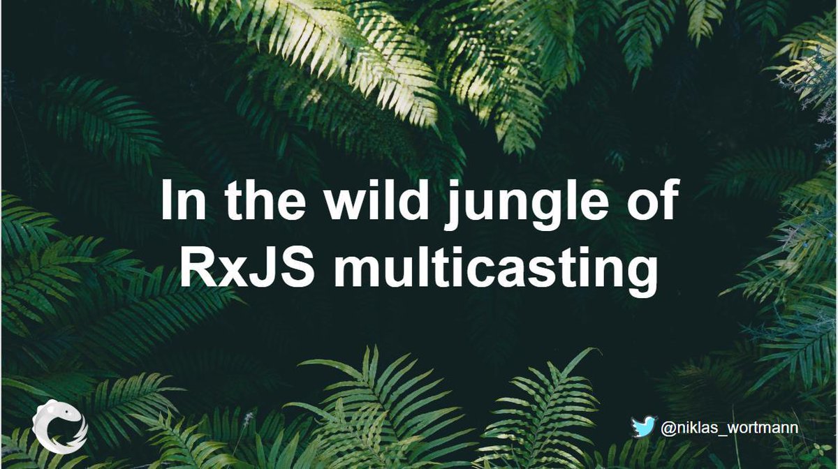 niklas_wortmann's tweet image. working on my talk about #rxjs #multicasting for the upcoming @AngularRuhr on 23.5 in #Essen. Title very WIPish.

Hope to see you there!