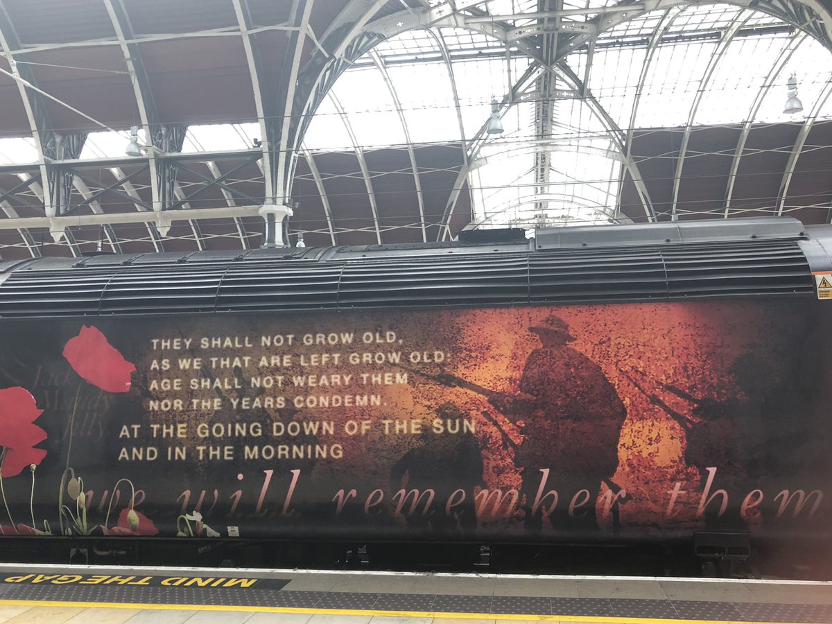 JJRGarner's tweet photo. INTERCITY 125 - WE WILL REMEMBER THEM! #FarewellHST #InterCity125 #HST40 @GWRHelp @robinprice1975 @Rail_Photter @vlvstvir https://t.co/JkjY7IlBuG