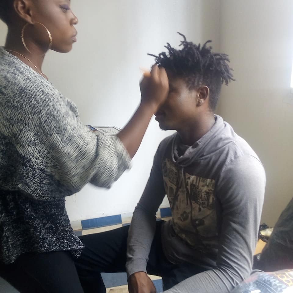 egmsamuel's tweet photo. Tournage du clip #Mayday( @HiroLeCoq ) cover by #Dolie bientot disponible whatsapp +237677015852 https://t.co/L1ea577FuL