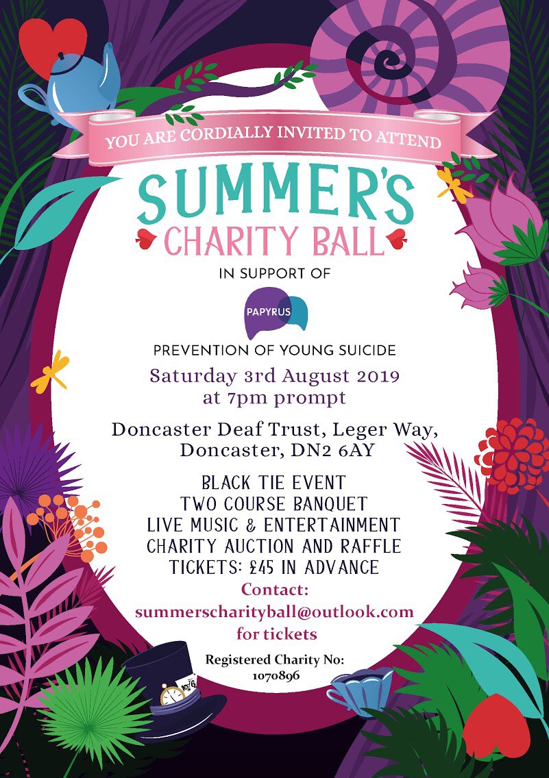 SummersBall2019's tweet photo. Email SummersCharityBall@outlook.com for tickets 🎫 https://t.co/jJrZMTKjBW