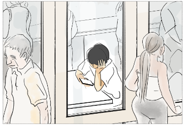 カフェ 