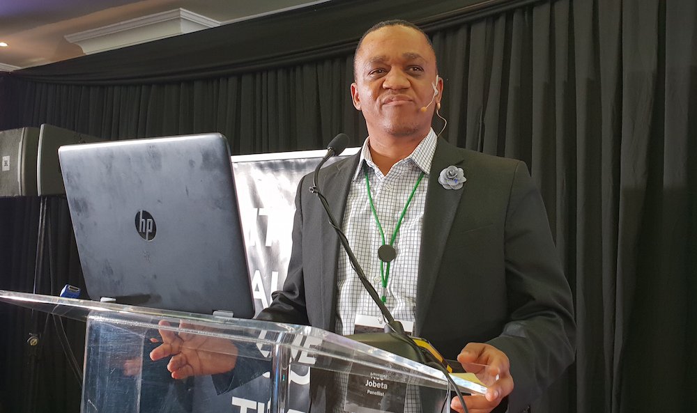 LETPCSA's tweet image. #LETPC2019 Day Three
Neo Jobeta is talking about how technology has changed theatre.