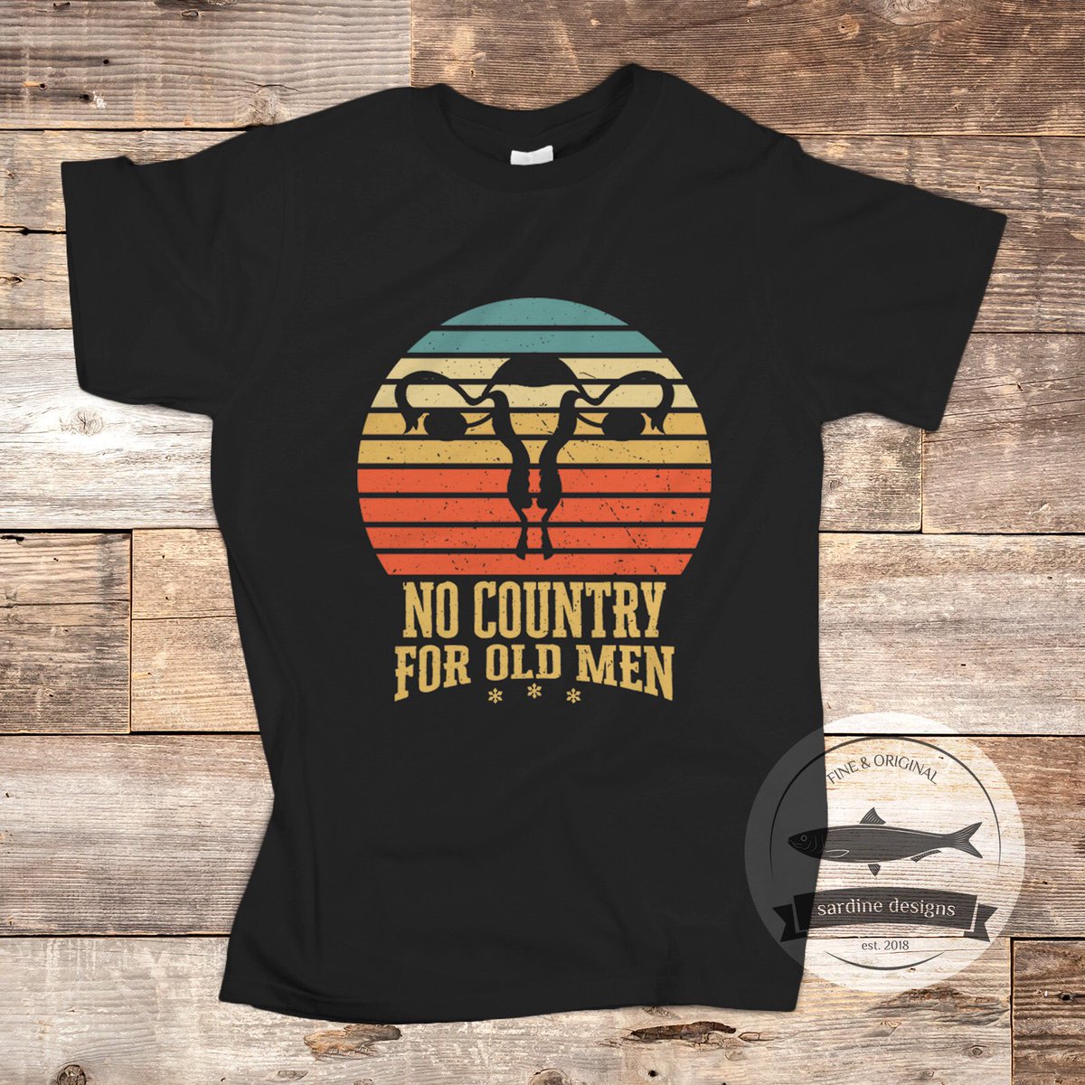 DesignsSardine's tweet photo. No Country For Old Men Uterus Shirt Feminist Tee. Last units available. Get yours now!  https://t.co/MScTukWFTI
#nocountryforoldmen #feminists #feminism #WomensRights #WomensReproductiveRights #uterusshirt #uterus https://t.co/W112PAmmrj