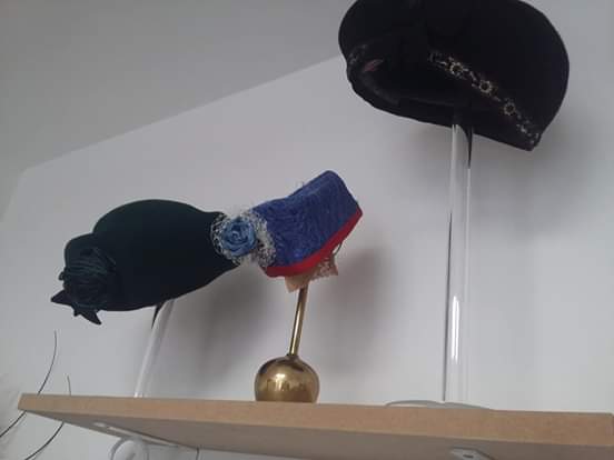 myplumtree1's tweet image. More fantastic hats from Tracy  Foster millinery. Was going to do some stock rotation with them, but they are so beautiful that I just had to see them all together they are truly an asset and a pleasure to have in My Plum Tree Shop.