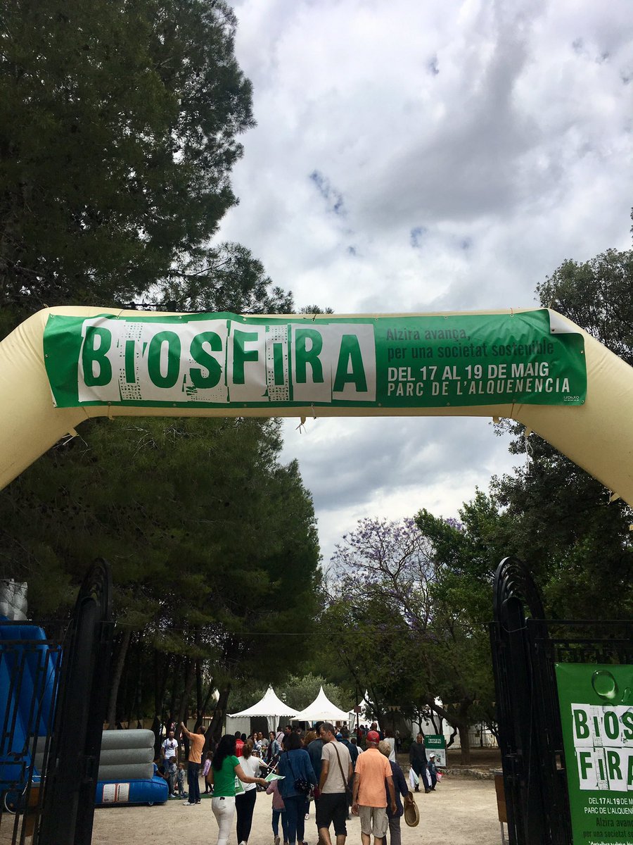 Durant tot el cap de setmana, #Biosfira2019 t’espera al Parc de l’Alquenència amb activitats, tallers, ponències i concerts al voltant de la sostenibilitat i el medi ambient. 🍀🌳