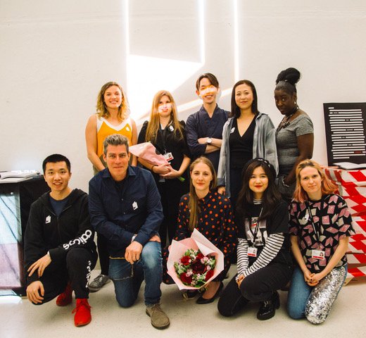RCACommResearch's tweet photo. MResRCA Communication Design Pathway students with Sr Tutor Dr Helga Schmid, taking their bow after the successful launch of their book 'Archives of Curiosity' #booktestunit @RCA @Pureprint @bookfutureslab
@tealtweets @ratwoman https://t.co/cpiHrajLWX
