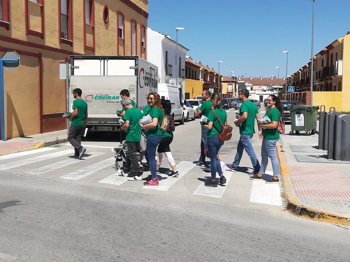 Esta mañana por La Palmera, Camilo José Cela, Las Flores y La Mineta.