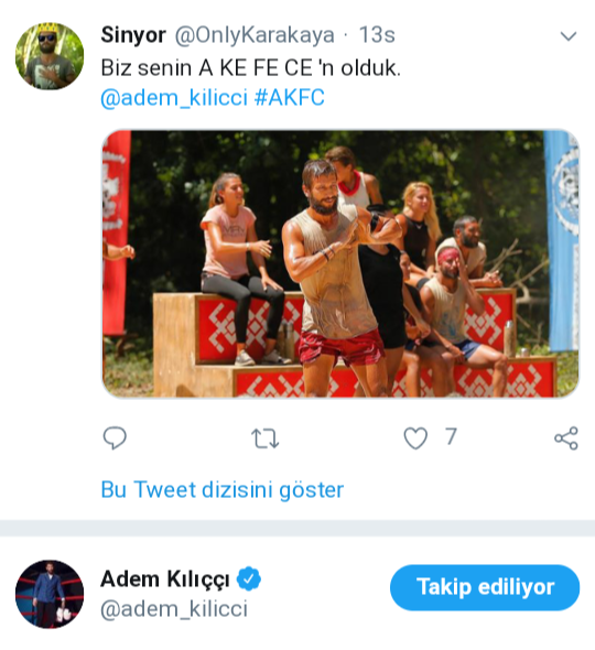 OnlyKarakaya's tweet photo. Teşekkürler adam gibi adam @adem_kilicci #AKFC https://t.co/aZLsDG8KHE