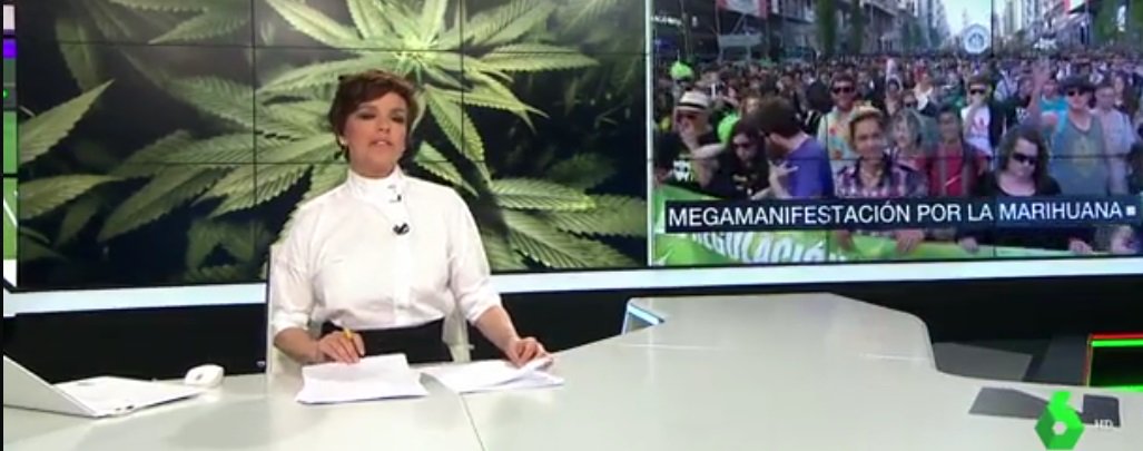 FederacionFAC's tweet photo. #MMMM19 Una protesta por la marihuana en Madrid englobada en la marcha mundial en la que hay adheridos 120 países. Piden la regulación y legalización del uso personal y colectivo del cánnabis. https://t.co/pscoGdvI1L https://t.co/V0kD0GiKnN
