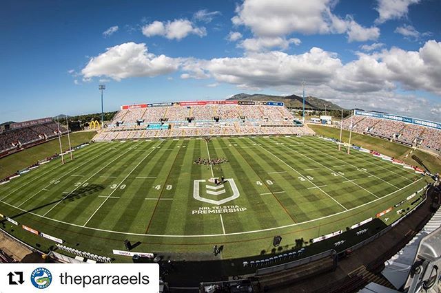 .
what a beautiful day for NRL!
🏈🏟☀️
#NRLCowboysEels
📸 <a href="/theparraeels/">Parramatta Eels</a> bit.ly/2YzN9XW
