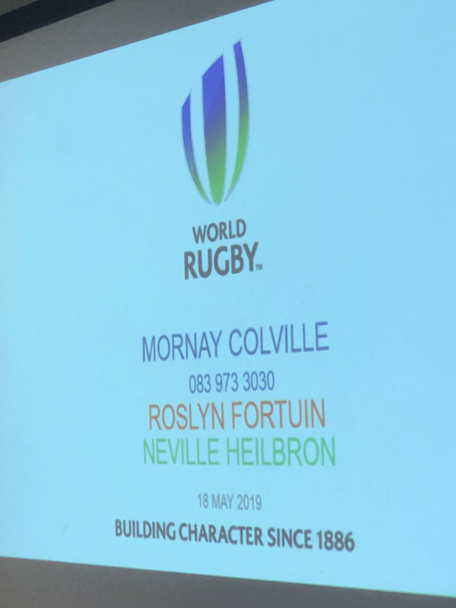 wprugbyreferees's tweet photo. World Rugby Match Official Level 1 course at Brackenfell PS this morning. https://t.co/yX0CBoRIEa