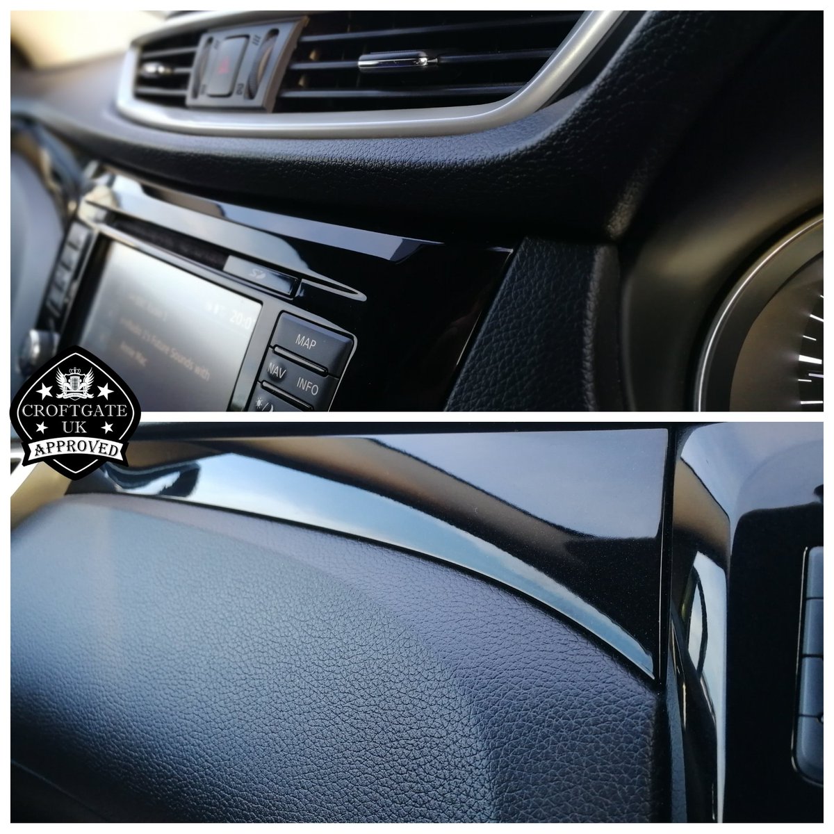 Keep your interior fresh the #croftgateuk way - using only #tireshine?
That's right, when we manufacture this product without VOCs, HazChems or silicone; this makes it truly universal for a clean revitalised look for all plastic, rubber and vinyl 👍

One product replaces many 😉