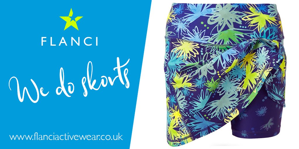 FLANCI Activewear on Twitter: We are fast becoming known as The Skort  People All designs are created exclusively for FLANCI by British Textile  Designer @JanOlive Check out our growing range at https://t.co/WtTCRpTHrt