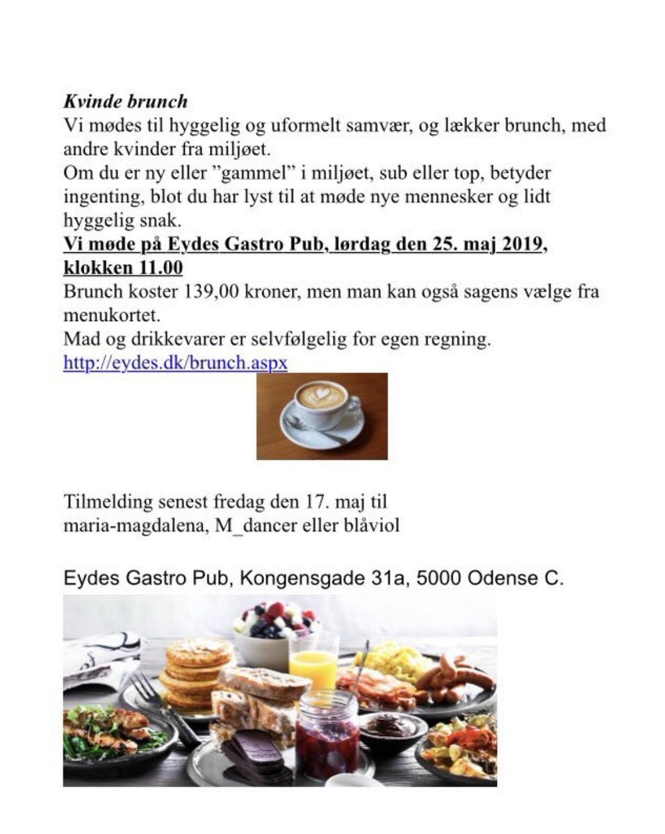slavinde_maria's tweet photo. Ses vi på næste lørdag ? Kom frisk og hyg med os 🤗💞💃🏼💁🏼‍♀️#tøsehygge #kinkynetværk https://t.co/u3IpunrCPb
