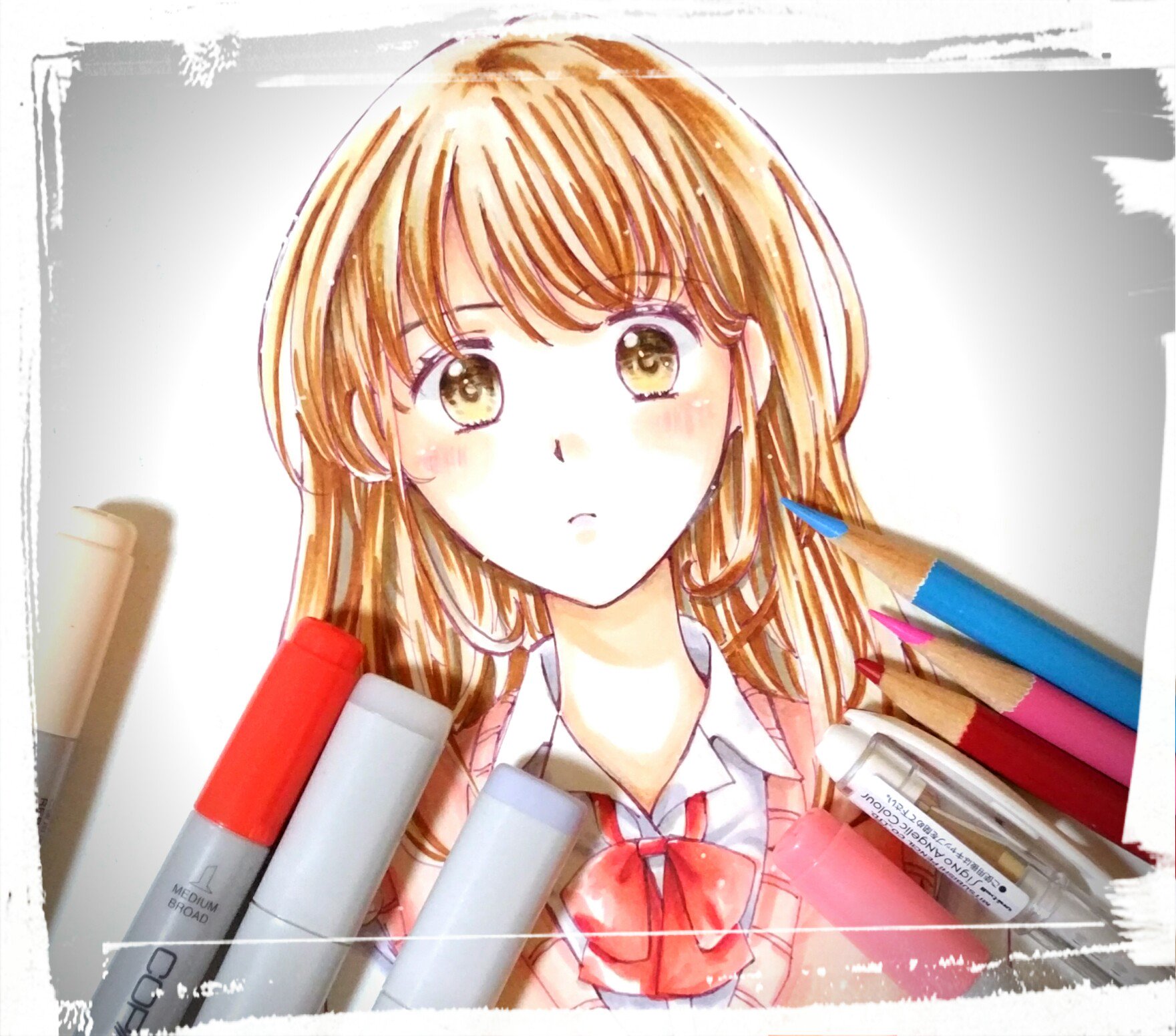 月名なつき コピックメイキングをyoutubeにて公開しました T Co H7afpvyhk1 イラスト コピック Youtube イラストメイキング アナログ絵 T Co 3qfelsfwig Twitter