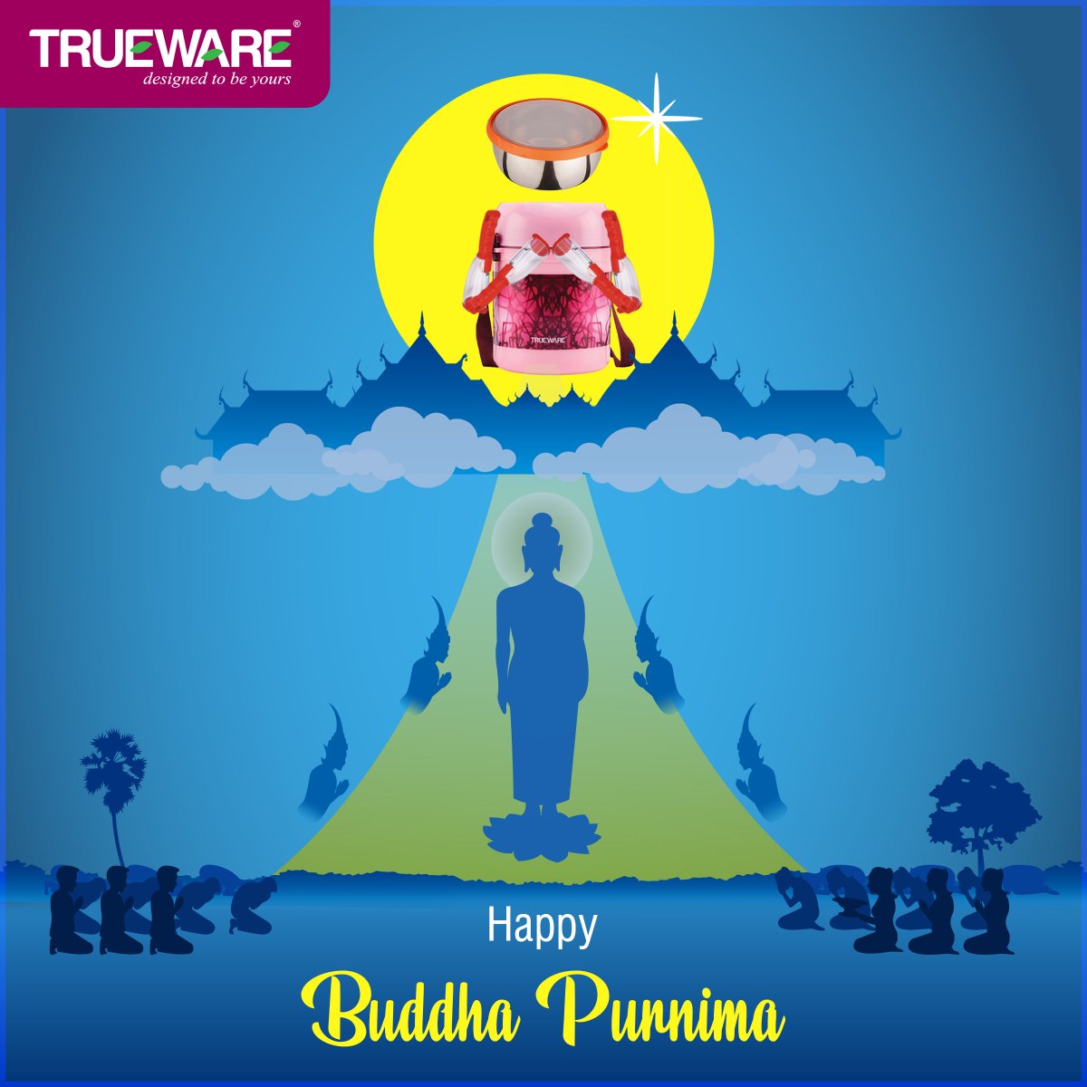 TruewareIN's tweet photo. Wishing peace and tranquility to be by your side!!
Happy Buddha Purnima!!
#BuddhaPurnima
#DesignedToBeYours
#SwitchToTrueware https://t.co/Xx4pPMbjaM