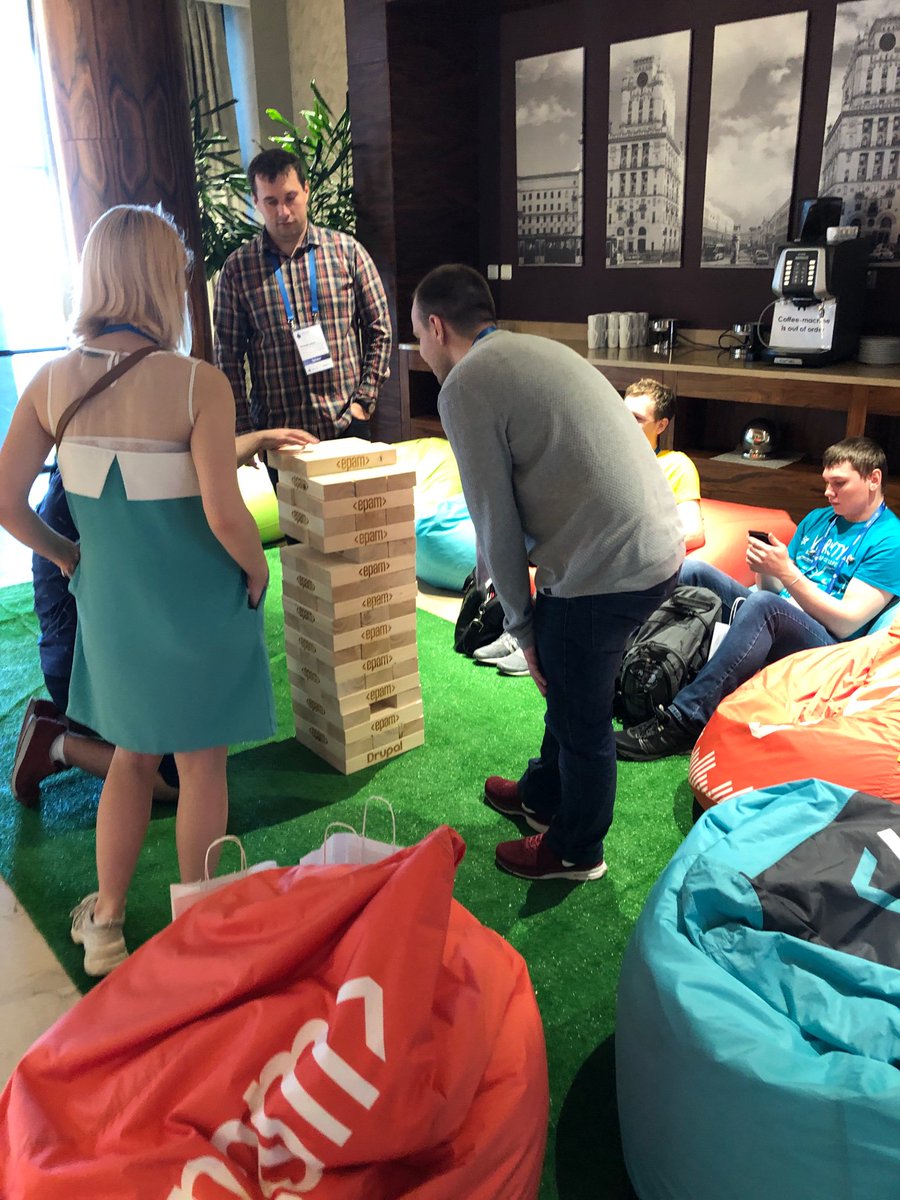 webchick's tweet image. It’s happening!! :D #drupalcampby @drupalcampby