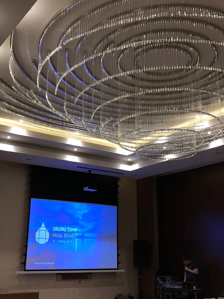 webchick's tweet image. It’s happening!! :D #drupalcampby @drupalcampby