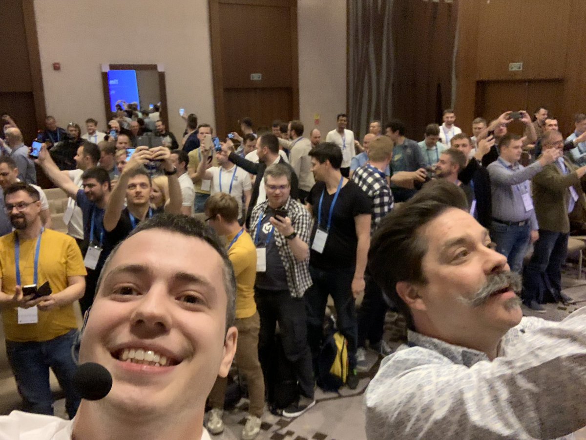 Spleshka's tweet image. Opening is officially done! #drupalcampby