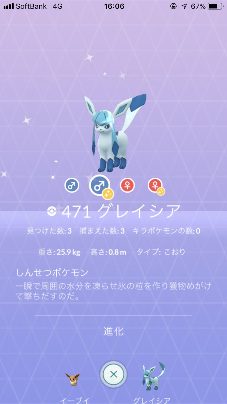 色違いグレイシア Twitter Search Twitter