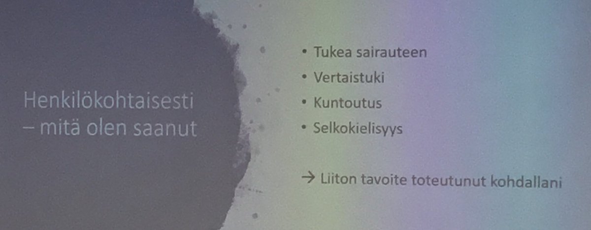 hannulaK's tweet photo. Aamu alkoi mukavasti ⁦@MunuainenMaksa⁩ vuosikokouksessa ⁦@STEAtekoja⁩ strategian esittelyllä. Seuraavaksi oli #nuoren puheenvuoro siitä mitä hän on liitolta henkilökohtaisesti saanut. Arvostan #järjestöt2020 #hyvinvointi #vertaistuki https://t.co/BmBfUCmOWD