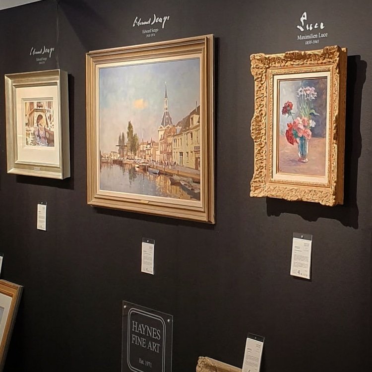 3 of the gems we have on display at The #ChicagoAntiquesArtAndDesignShow 
16th - 19th May 2019.
Sat 18 - 11am-7pm
Sun 19 - 11am-5pm
222 #MerchandisePlaza
#fineart
#artforsale
#edwardseago
#seago
#luce
#MaximilienLuce 
#French 
#NeoImpressionist 
#Impressionist
#PostImpressionism