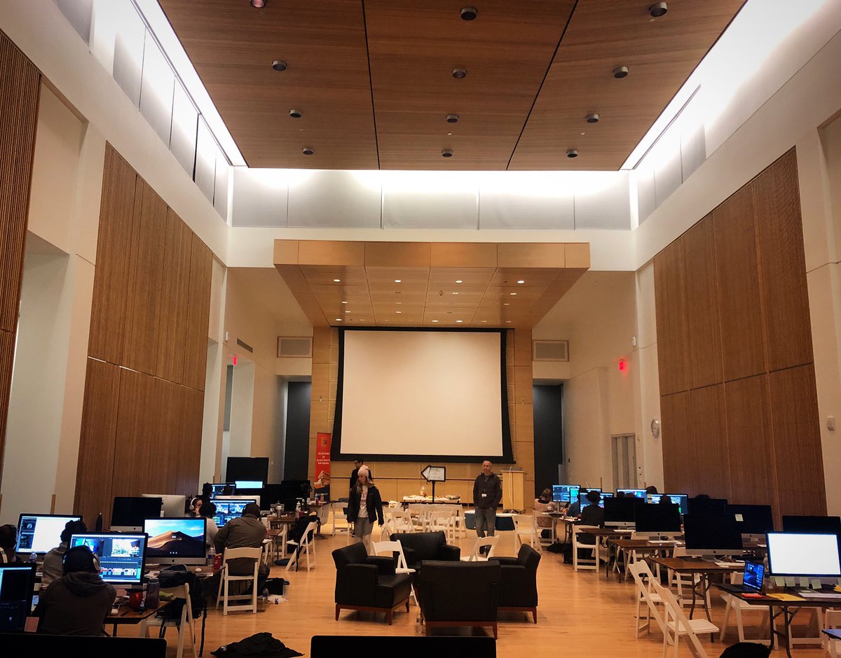 ericseals's tweet photo. Itโs 3:08 am at the @NPPA - @NPPAImmersion workshop and The Herg at Syracuse still has 23 people in it from coaches to participants trying to finish editing video stories ๐ด
#nppa #nppaimmersion https://t.co/Gd2JSVmvk5