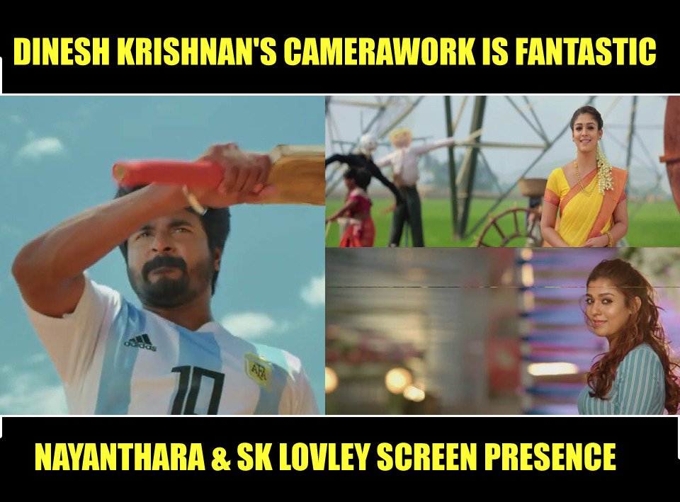 filmistreet's tweet photo. .@dineshkrishnanb camera works is fantastic. And especially @Siva_Kartikeyan & #Nayanthara looks Lovely..
#MrLocalSummerMagic https://t.co/SVCjq3HjCz