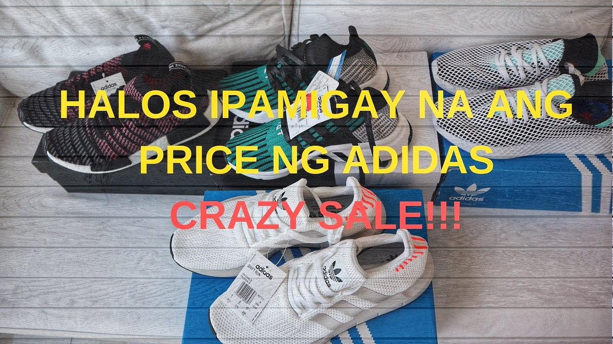 IcelGotTv's tweet photo. Crazy Sale ng Adidas Halos ipamigay na lang ang presyo. Sale price na may discount pa. 90% off is real. Please don't forget to SUBSCRIBE,  LIKE and COMMENT.
https://t.co/ofc94klbde
#icelgottv
#youtube
#lifestylewithoutlimits
#neverendingfootsteps
#iBackPackIcel
#ADoseOfIcel https://t.co/yXurgkV56O