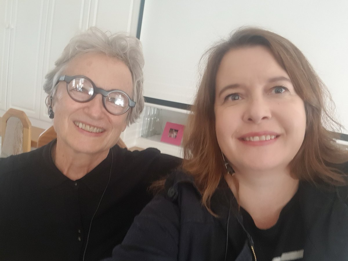 FionaSnyckers's tweet image. With Ena Jansen (LIKE FAMILY) for our #flf2019 panel on how good intentions can someyimes get in the way of feminist results.