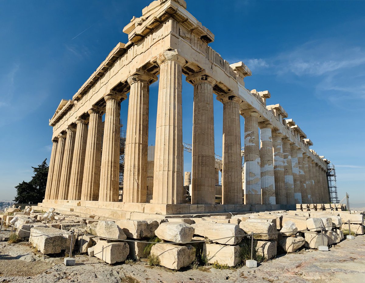 CUExecutiveMBA's tweet photo. Live from Greece where the 2019 soon to be graduates are finishing up the cultural immersion part of the trip. Then on to Jerusalem for business meetings! #executiveeducation #cuemba #GoBuffs @CUBoulder https://t.co/URShlwYDHO