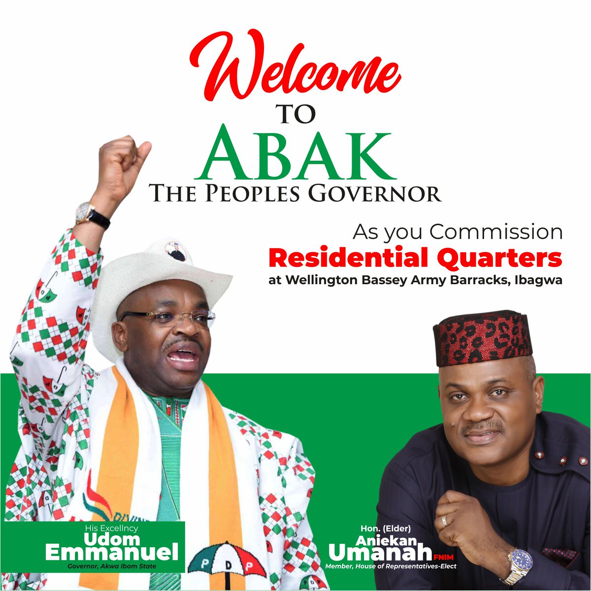 aniumanah's tweet photo. Welcome to Abak LGA our performing Governor Mr. @MrUdomEmmanuel @aksgovt https://t.co/NMd3mmlwsR