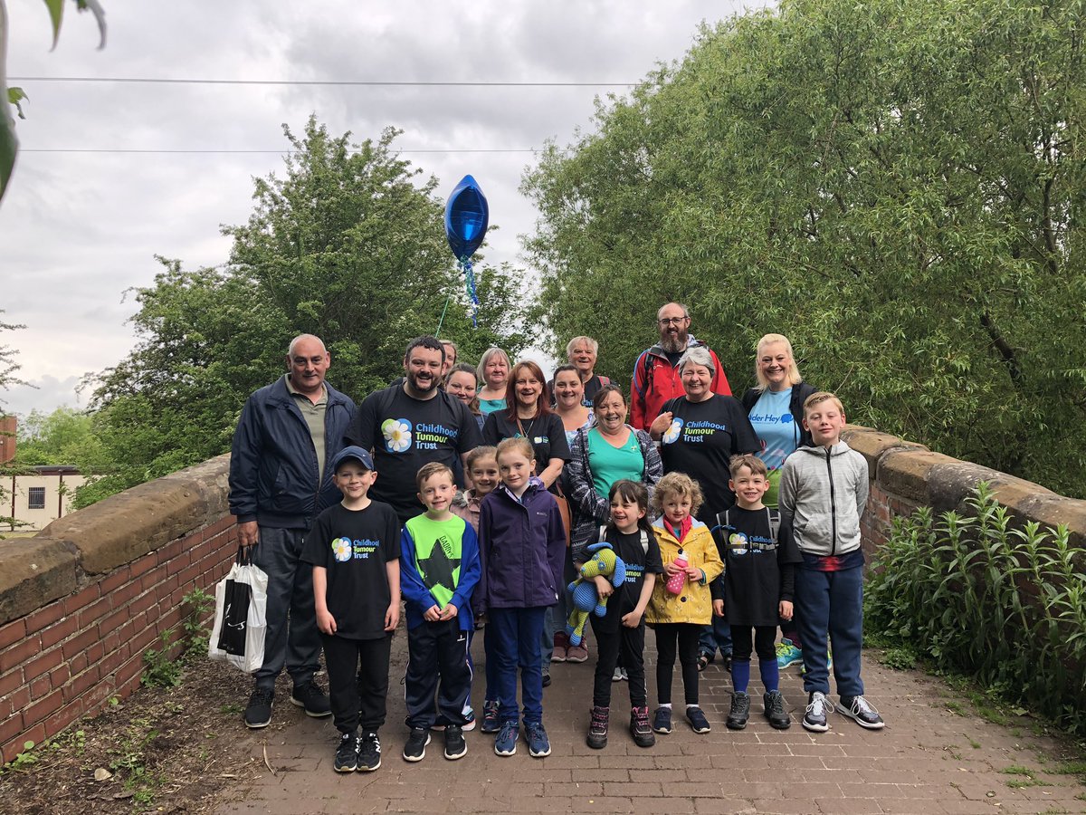 We’ve headed off with lots of support already from my family and friends @ChildhoodTT #Nanny2NannyWalk uk.virginmoneygiving.com/ElaynaBrownlow