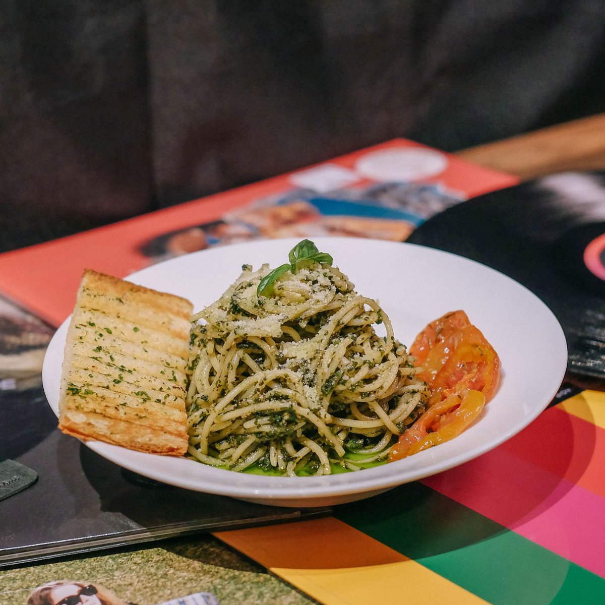 Satchmi's tweet photo. Try our pesto pasta, delicious in every bite! 
📍Satchmi SM Megamall
📍Satchmi UP Town Center https://t.co/79tHxdFb1h