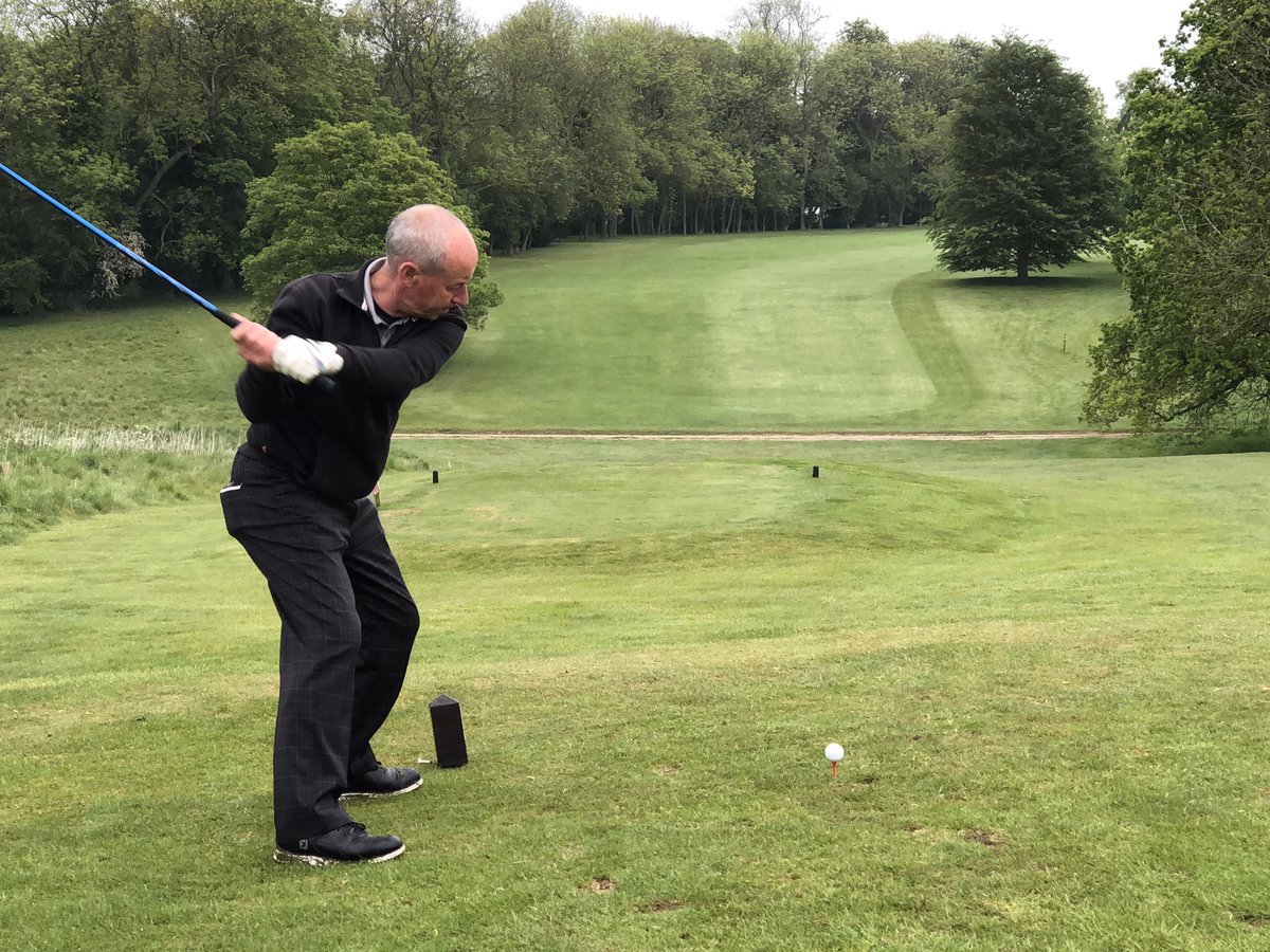 Hitting for the 4th green. Gary <a href="/BlankneyGC/">Blankney Golf Club</a>
