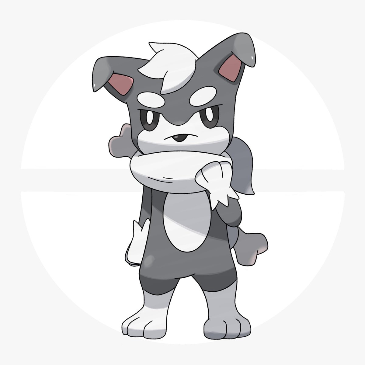 そぼる オリポケ ぬきたし垢 恒例の描き直し ちゅうけんポケモン アシガウ 完成 といってもほとんど塗り直し程度ですが 尻尾がマフラーになってる設定は個人的に好き リオル ゾロア イワンコ枠のつもりて描いたハスキーです オリポケ Fakemon