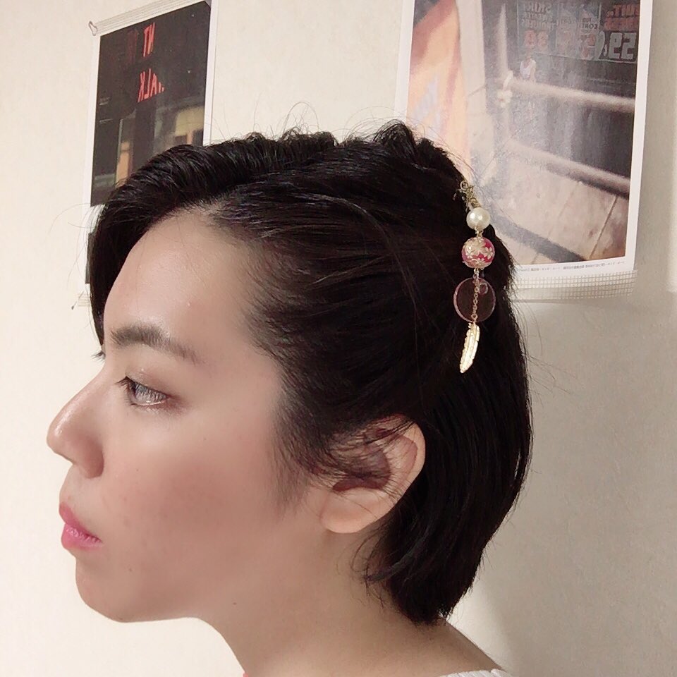 かんざしアレンジ