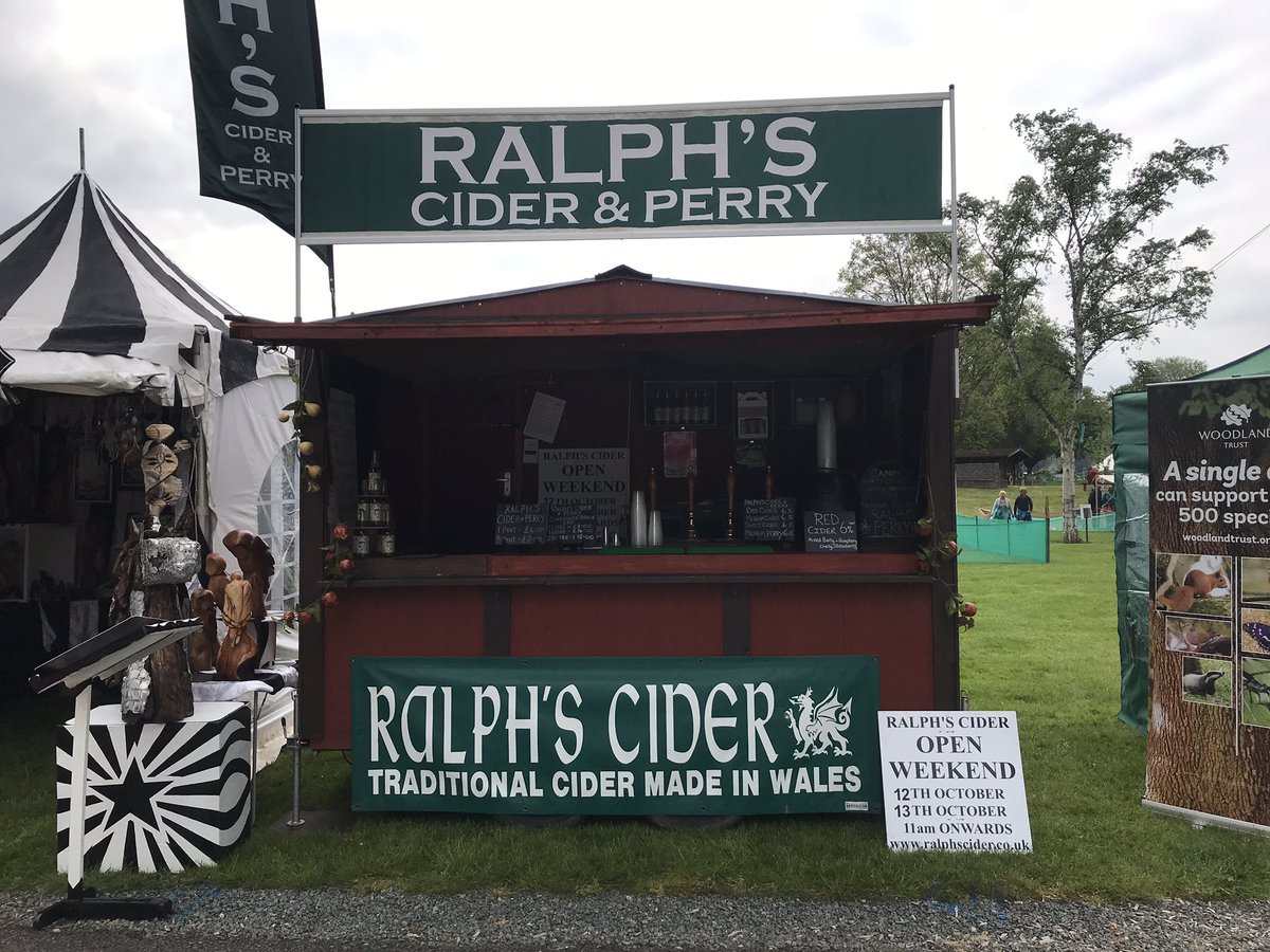 <a href="/RalphsCider/">Ralphs Cider</a> exhibiting at the <a href="/royalwelshshow/">Royal Welsh Agricultural Society</a> Spring Festival in the country living area in the forestry section.