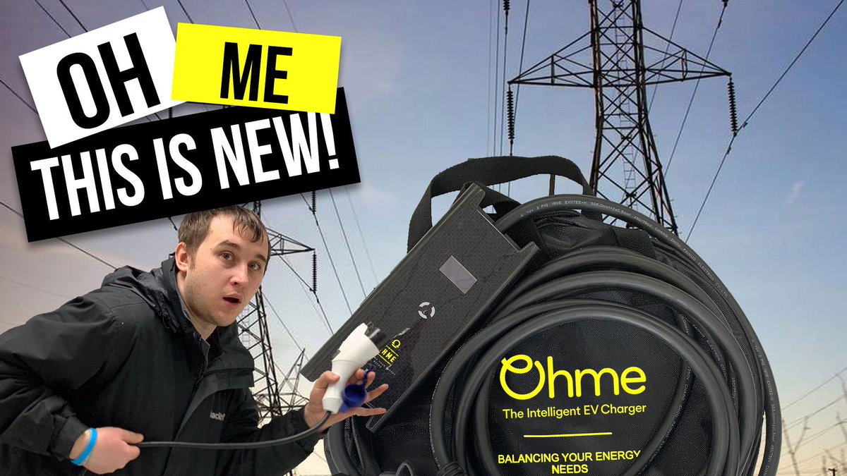 raimonick's tweet photo. Got an OLD ElectricVehicle charger? want to make it SMART?
VIDEO - https://t.co/31IBIfVQXa
#electricvehicles #electriccars #EVSE #HomeChargers #NewEVdriver #type2 #cables #grannycable #ohme #GridStorage #gridbalance #smartgrid #OctopusEnergy #nationalgrid #SmartTech https://t.co/2AsIOIKAx4