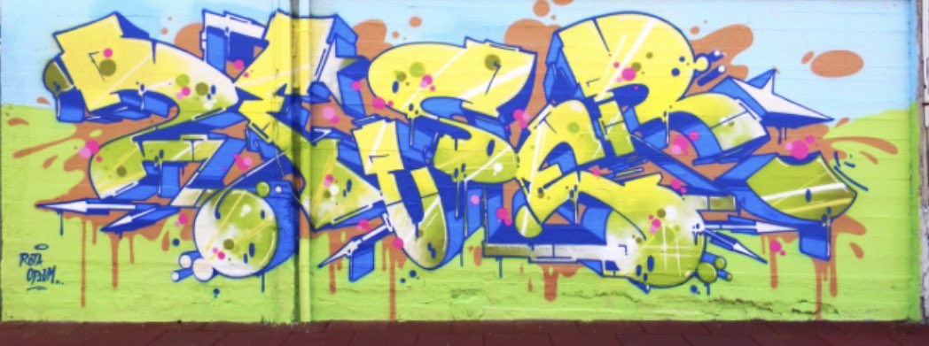 doeleano's tweet photo. #ZEUSER #Graffiti https://t.co/m5UeJIP0Uq