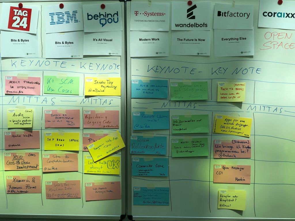 Willkommen zur Sessionplanung #mcdd19 #barcamp #session