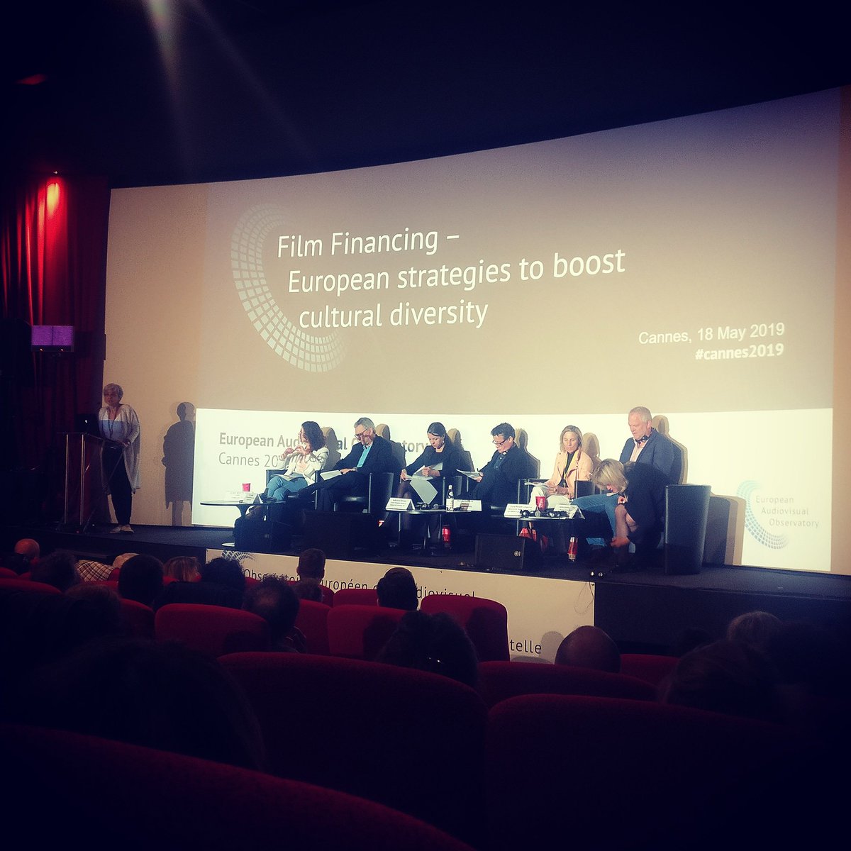 Possibly everything about film financing thanks to the #europeanaudiovisualobservatory #cannes2019 #rightnow